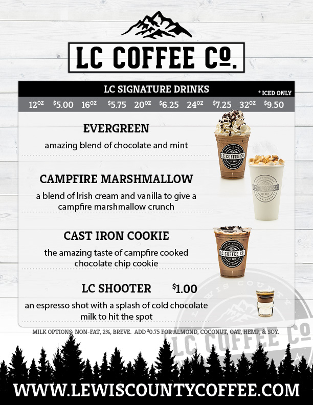 Drinks Menu