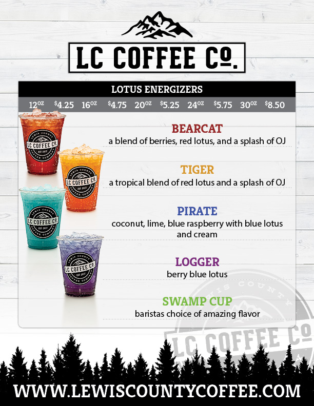 Drinks Menu