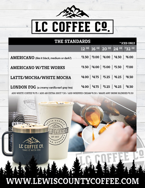 Drinks Menu